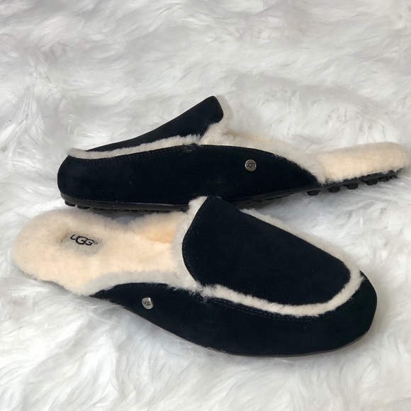 UGG Shoes - 🌛NEW!!! UGG Lane Suede Shearling Slip-On Loafer